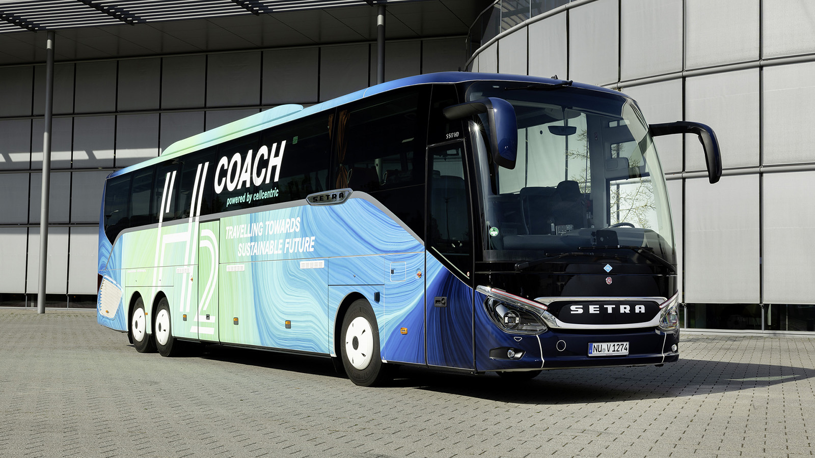 Βγαίνει στη… «γύρα» το υδρογονοκίνητο H2 Coach της Setra!