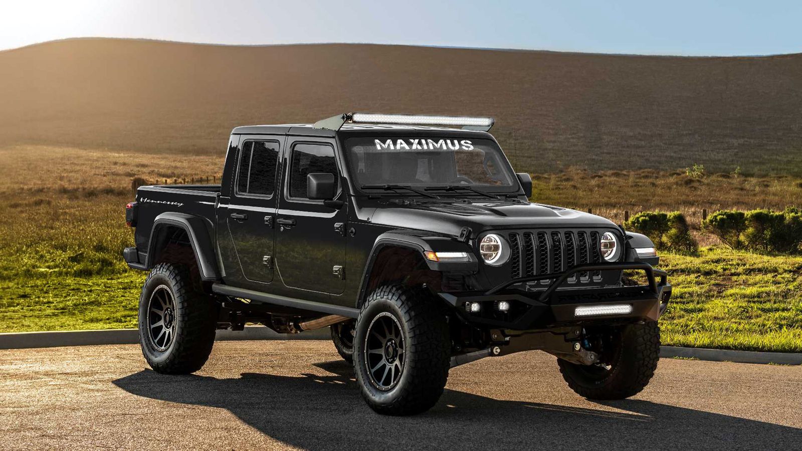 Το Hennessey Maximus είναι μια ειδική έκδοση του νέου Jeep Gladiator με εντυπωσιακή σχεδίαση και V8 κινητήρα 1.000 ίππων και 1.265 Nm ροπής.