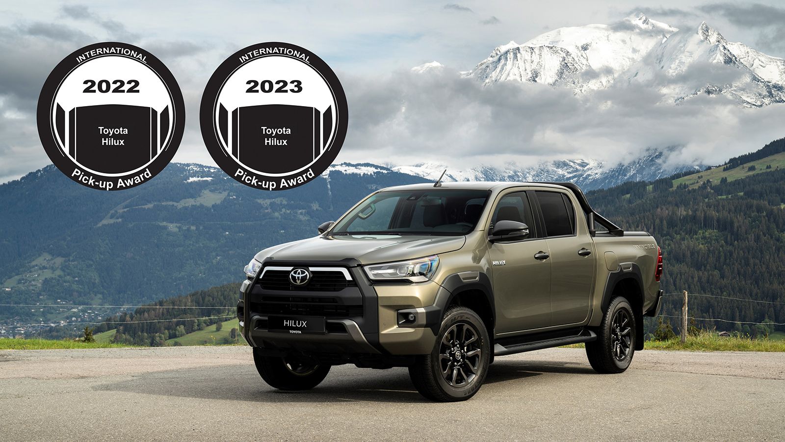 Διεθνές Pick-Up, στη λεγόμενη κατηγορία του «ενός τόνου», αναδείχθηκε από την κριτική επιτροπή του IVOTY, το Toyota Hilux.