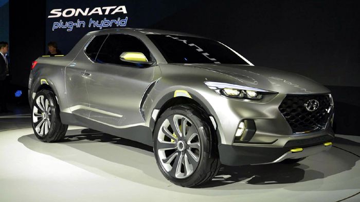 Σύμφωνα με τον διεθνή Τύπο, η Hyundai εξετάζει σοβαρά το ενδεχόμενο να κατασκευάσει τελικά ένα μελλοντικό Pick-Up βασισμένο στο πρωτότυπο Santa Cruz.