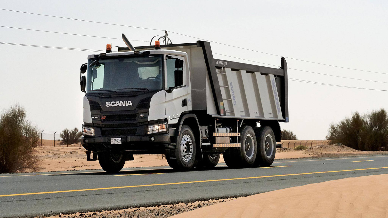 Η Scania… «χτίζει», με άμμο από το χυτήριό της!