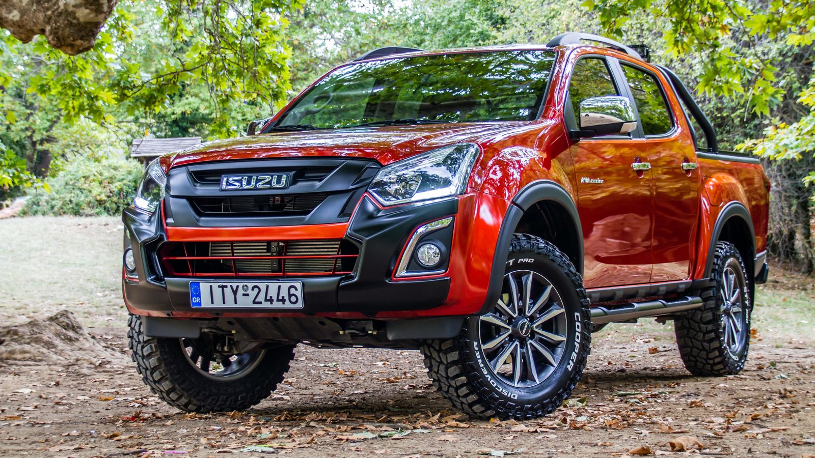 Ιδιαίτερα δυναμική και συνάμα επιβλητική είναι η σχεδίαση του νέου Isuzu D-Max Hi-Lander. 