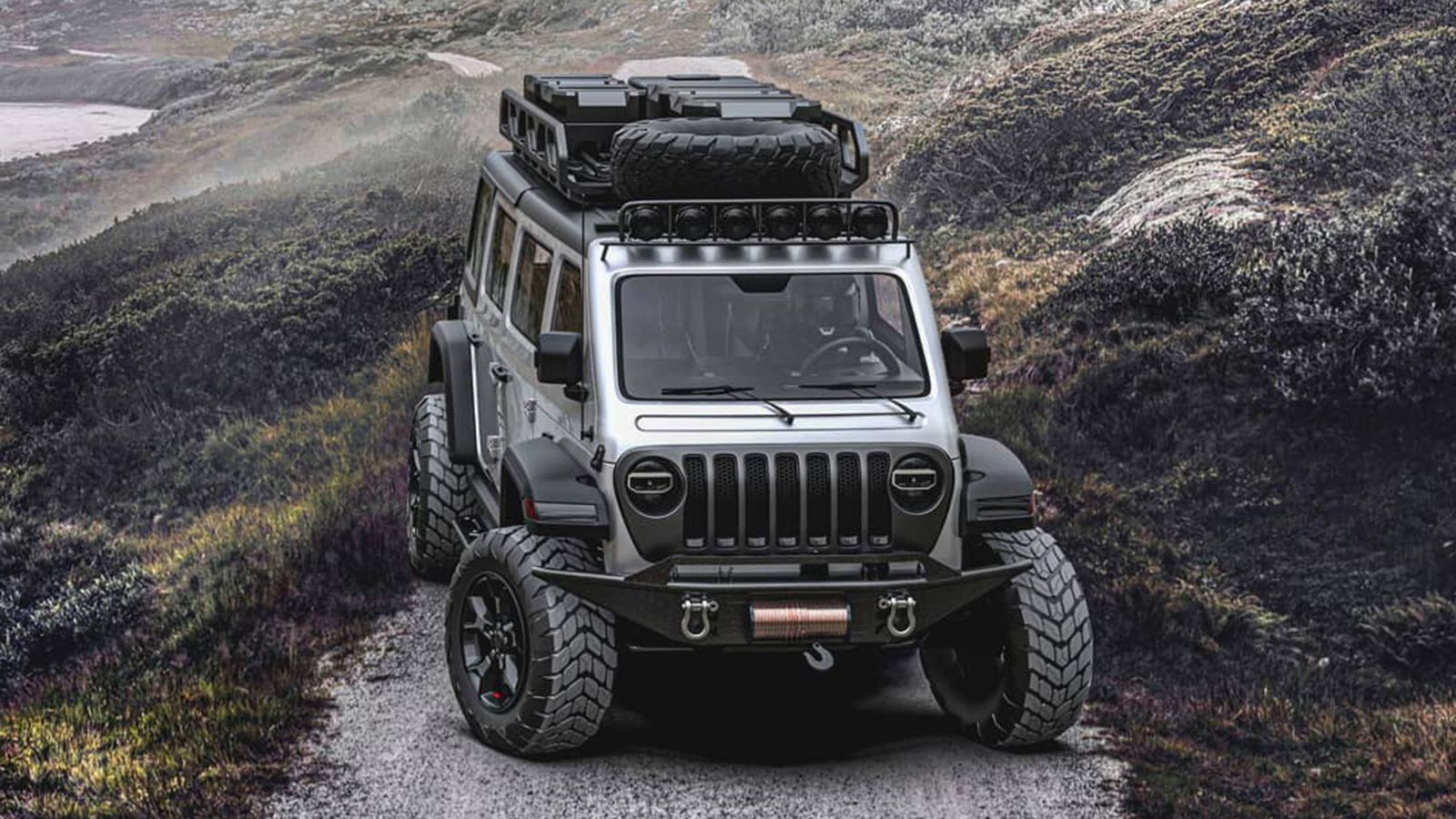 Το Jeep Vangler στηρίζεται στο Rubicon 392 των 470 ίππων.