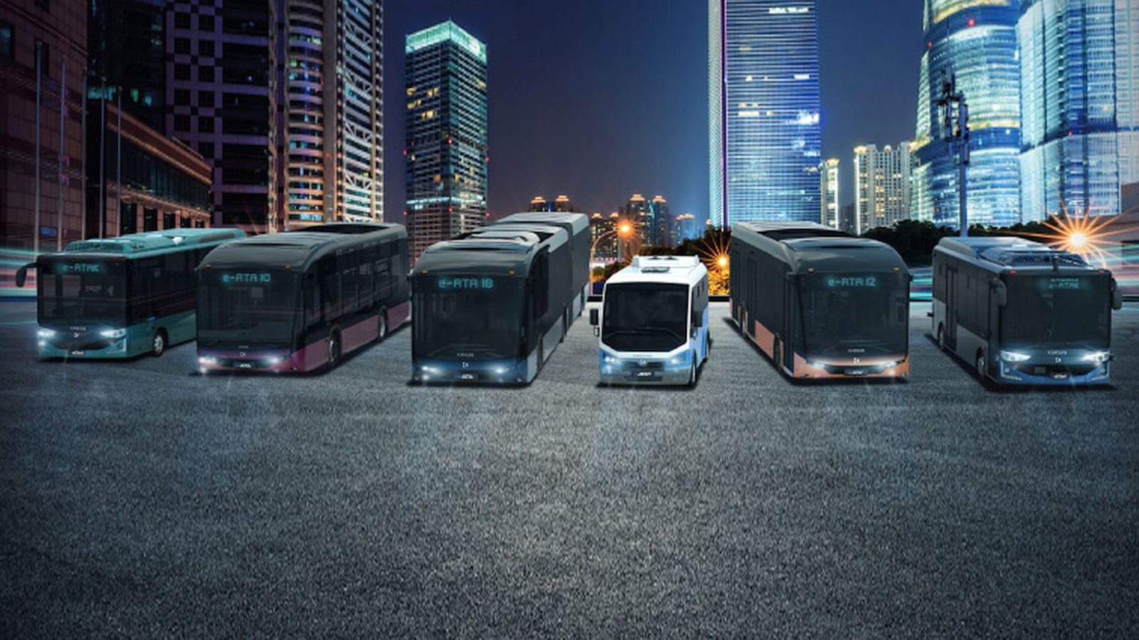 Τα πέντε ηλεκτρικά –αλλά και το αυτόνομο Atak Electric- της Karsan, της επιτρέπουν να διαθέτει την πιο πλήρη γκάμα της αυτοκινητοβιομηχανίας.