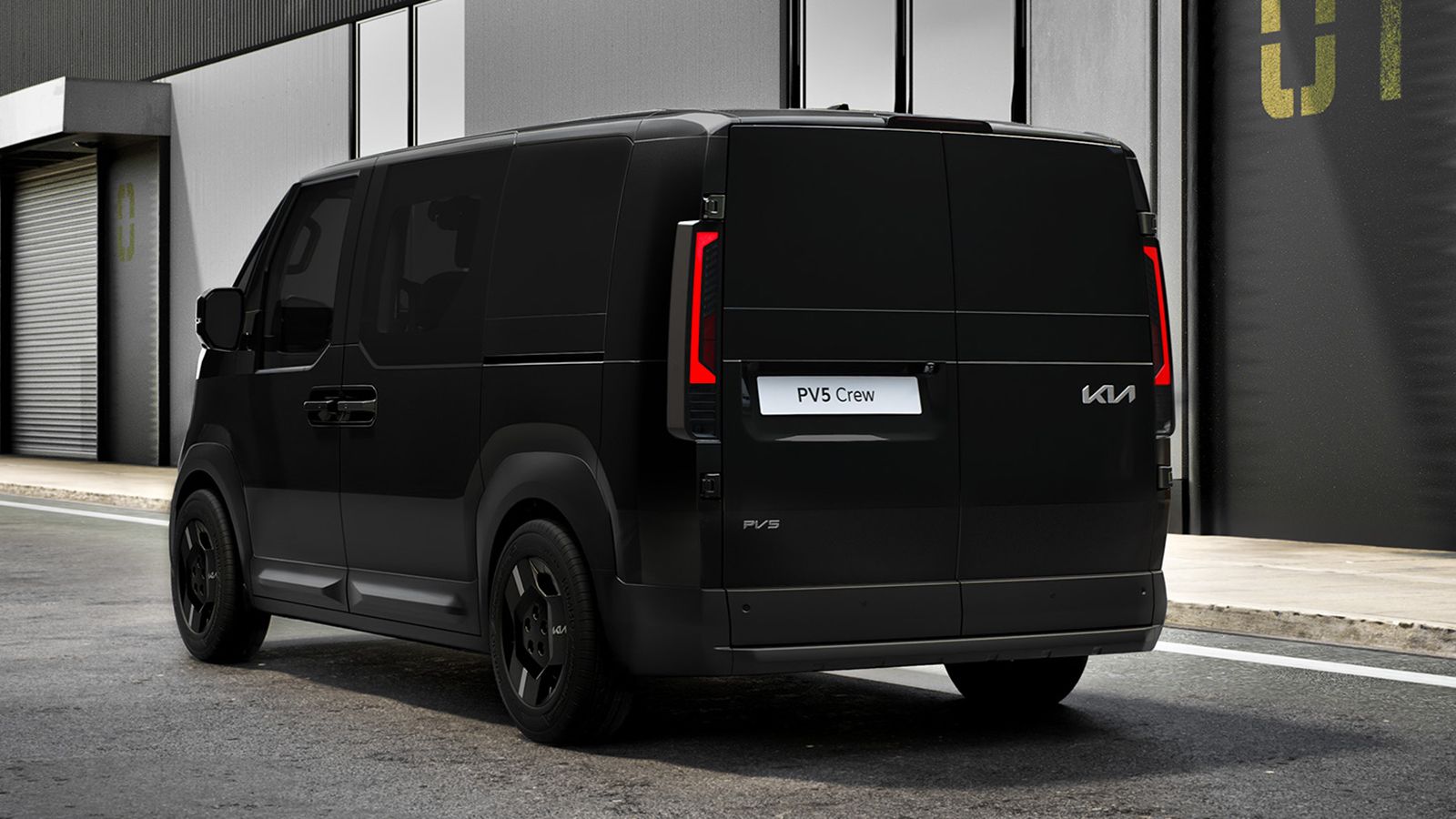 Kia PV5 Crew: στατικό, πίσω όψη