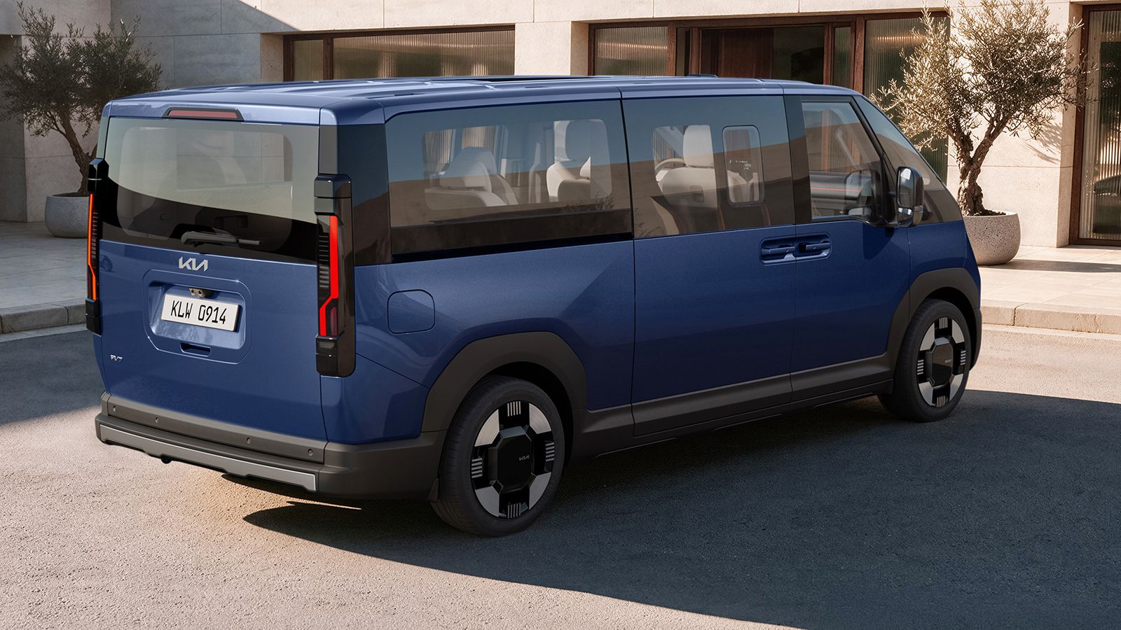 Kia PV7 Passenger Long ηλεκτρικό van εννέα θέσεων