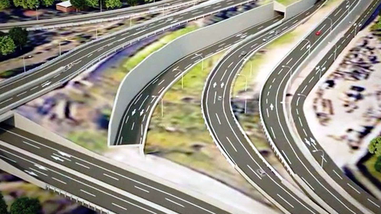 Με οκτώ διαφορετικές κατευθύνσεις, ο νέος υπέρ-κόμβος Ρίου αναμένεται να εξυπηρετεί καθημερινά περίπου 20.000 οχήματα.