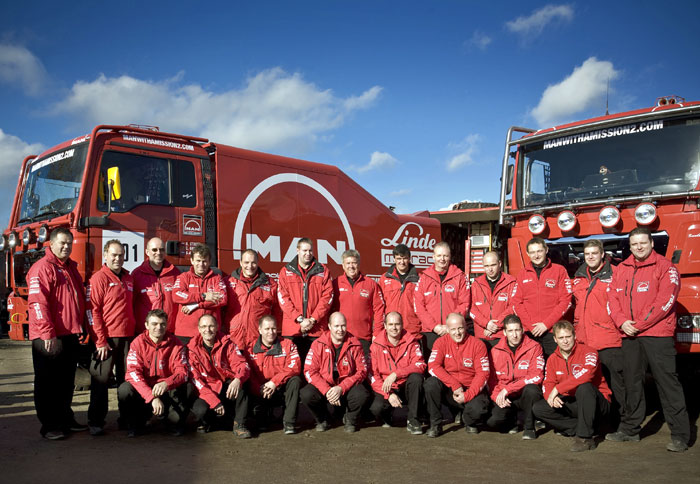 80 φορτηγά MAN στο Ράλι Dakar 2009