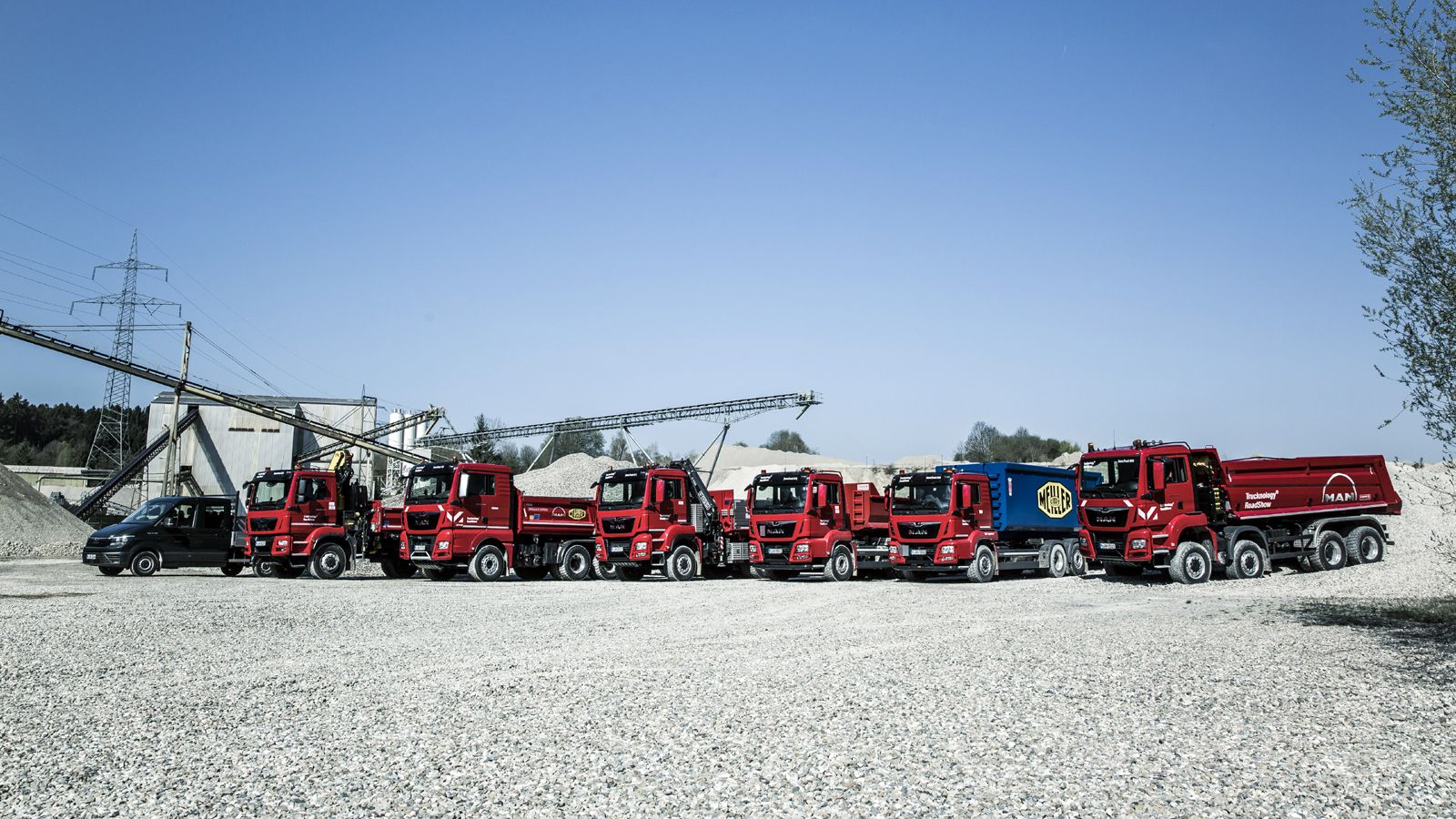 Η MAN Truck & Bus θα παρουσιάσει στη φετινή BAUMA μια πληρέστατη γκάμα οχημάτων και λύσεων για τον κλάδο των κατασκευών.