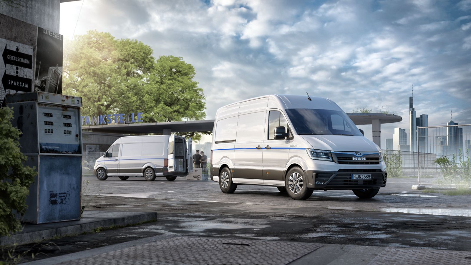 Η MAN Truck & Bus ανακοίνωσε πως πλέον είναι διαθέσιμες προς παραγγελία οι νέες –ηλεκτροκίνητες- εκδόσεις «eTGE» του ελαφρού επαγγελματικού της.