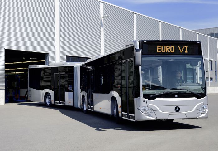 Το πρώτο Mercedes-Benz Citaro με κινητήρα τεχνολογίας Euro6 εξήλθε από τη γραμμή παραγωγής της εταιρείας στο Mannheim.