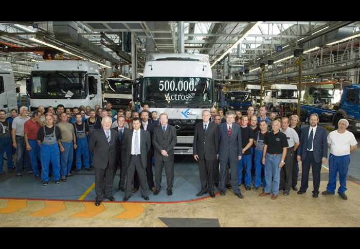 Μισό εκατομμύριο Mercedes-Benz Actros