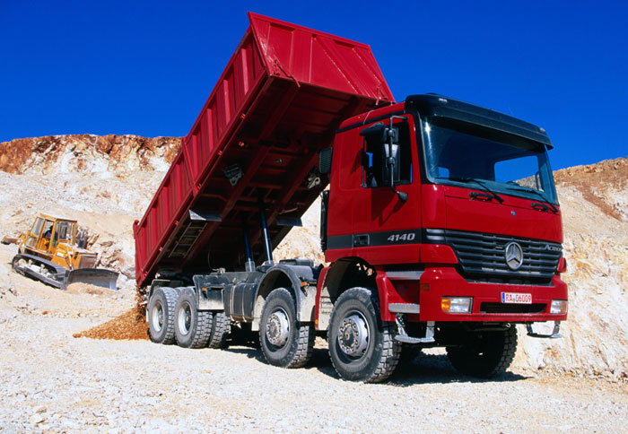 Παράδοση των πρώτων Actros Ινδίας
