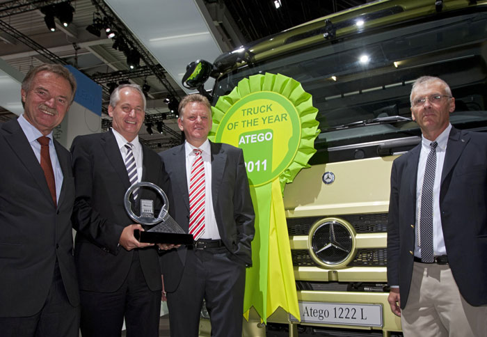 «Truck of the Year 2011» το υβριδικό Atego