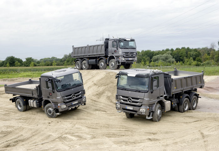 Η Mercedes-Benz στην διεθνή έκθεση Bauma 2010