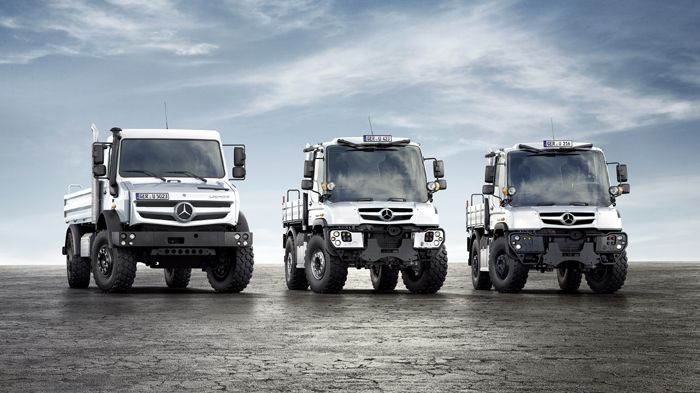 Η Mercedes-Benz παρουσίασε τις νέες γενιές των Unimog και Econic που θα λανσαριστούν προς του τέλος του 2013 με κινητήρες τεχνολογίας Euro6.