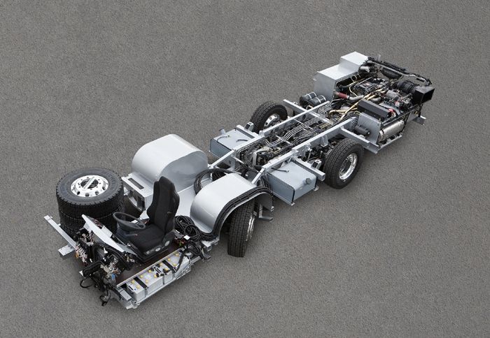 Στην FIAA 2012, η Mercedes-Benz παρουσίασε τα νέα σασί για αστικά και τουριστικά λεωφορεία που έχουν εξελιχθεί για χρήση με τους κινητήρες Euro6.