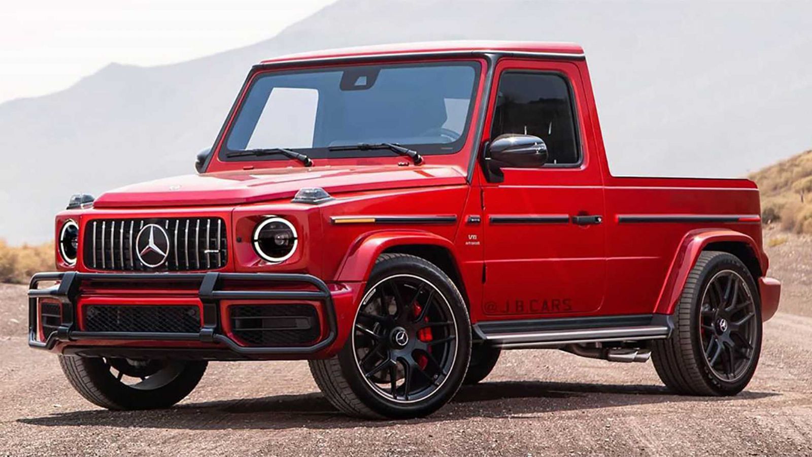 Πως σας φαίνεται η G-Class σε έκδοση Pick-Up; 