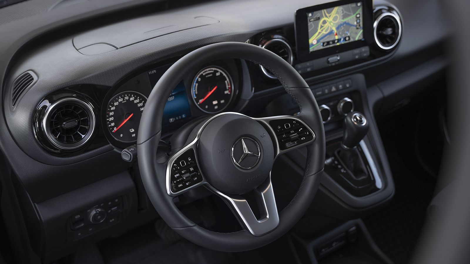 Mercedes-Benz Citan: εσωτερικό καμπίνας επιβατών