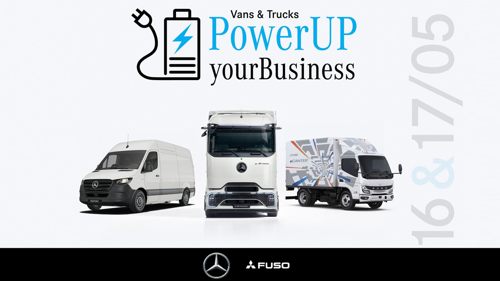 «Πανδαισία» ηλεκτρικών επαγγελματικών από τις Mercedes-Benz & Fuso!
