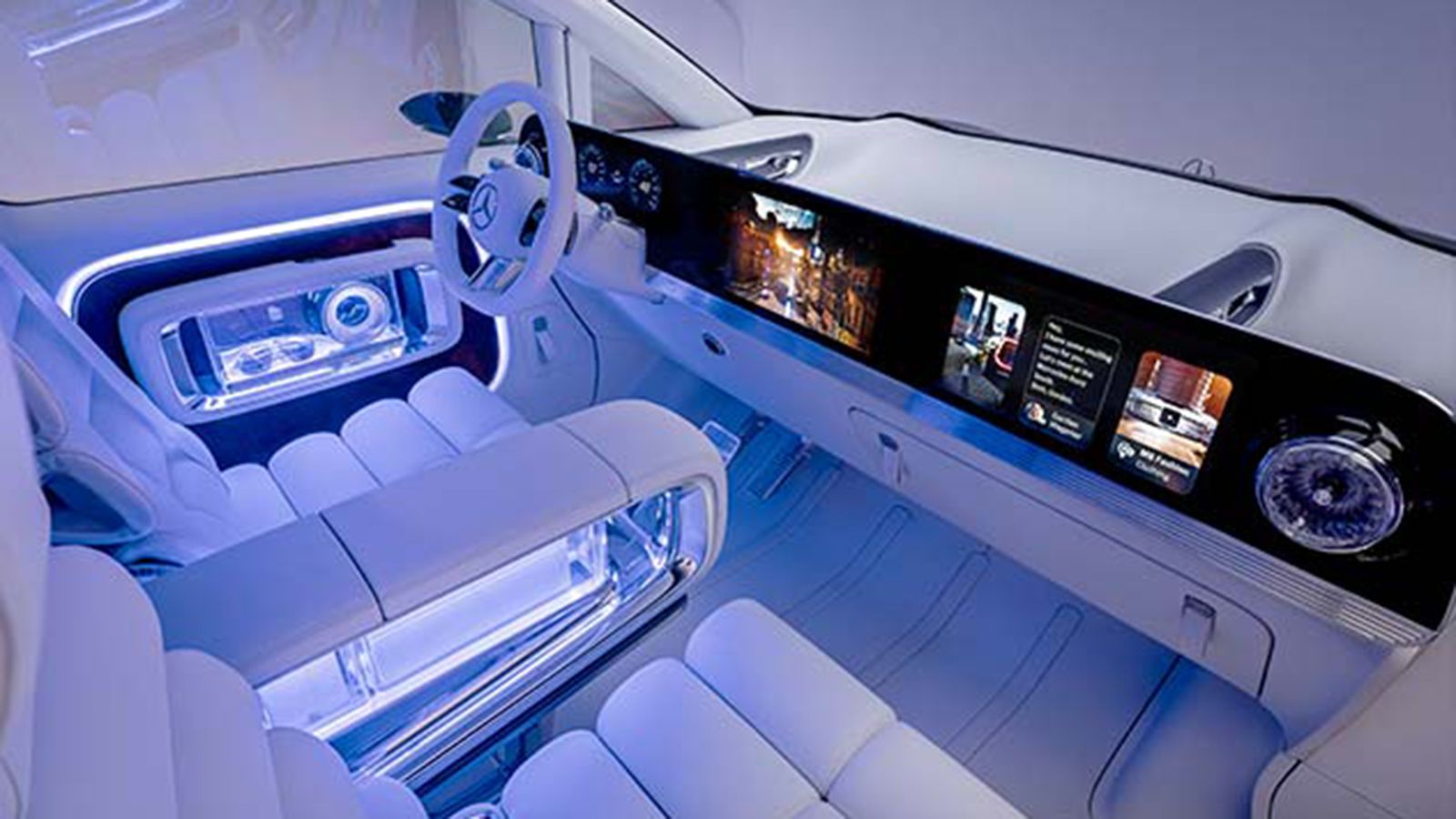 Mercedes-Benz Maybach VLS: εσωτερικό, cockpit, χώρος οδηγού / συνοδηγού