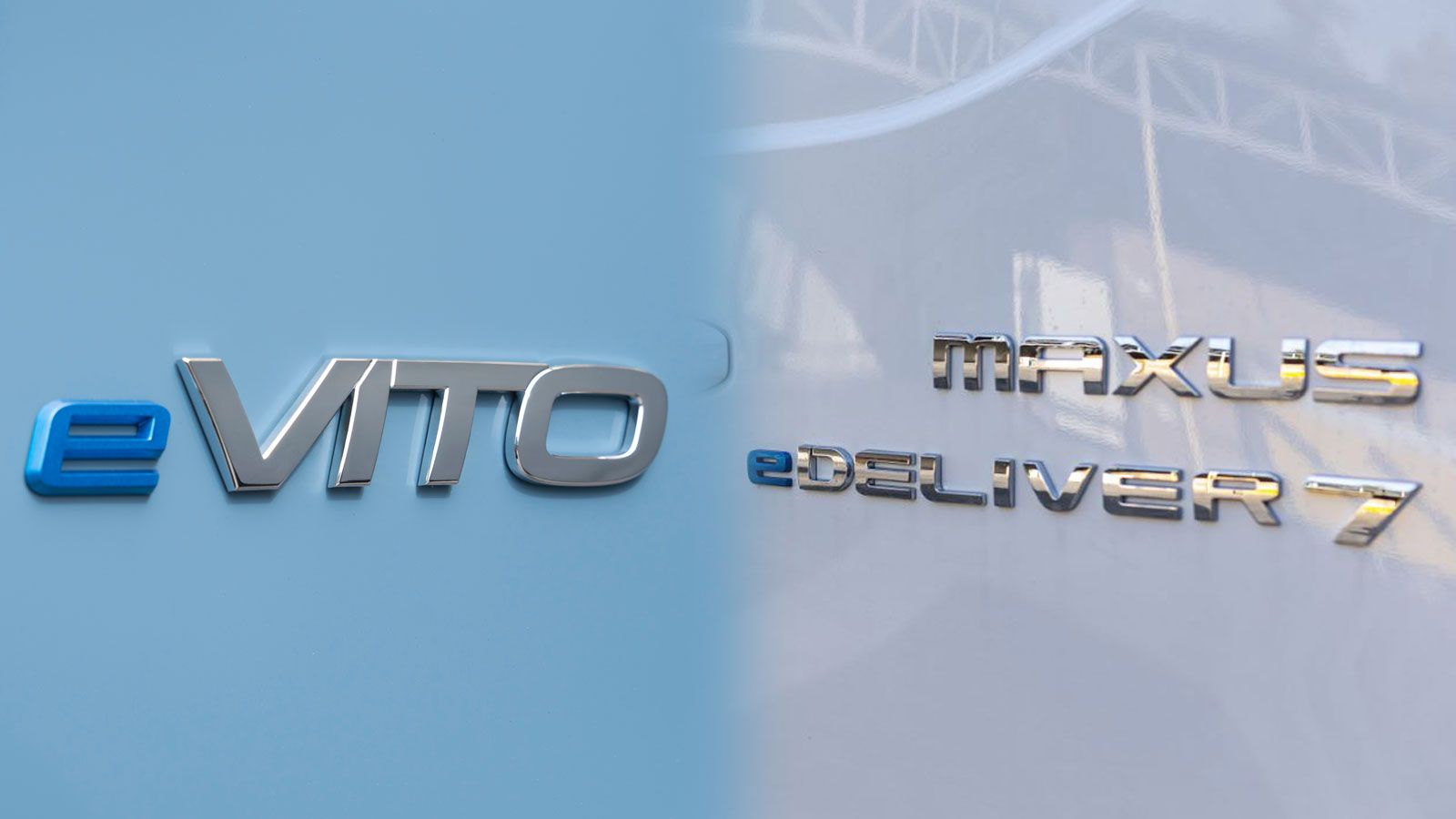 Mercedes-Benz Vito & Maxus eDeliver 7: Μίξη εικόνων λογότυπα
