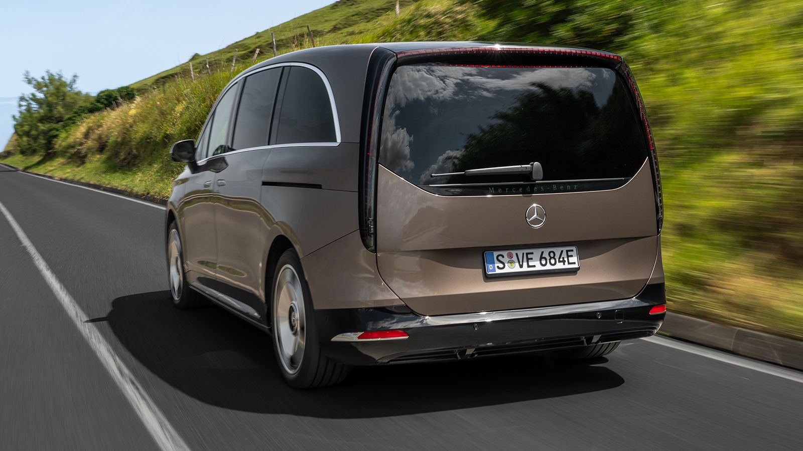 Mercedes-Benz VLE: κίνηση, πίσω όψη