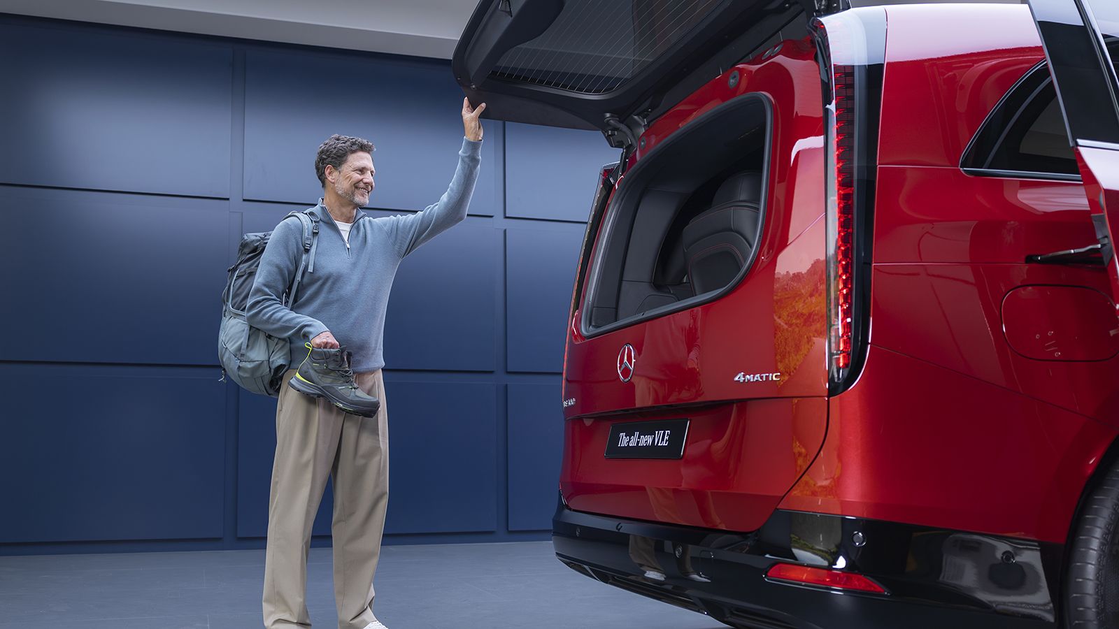 Mercedes-Benz VLE: πίσω τζάμι που ανοίγει