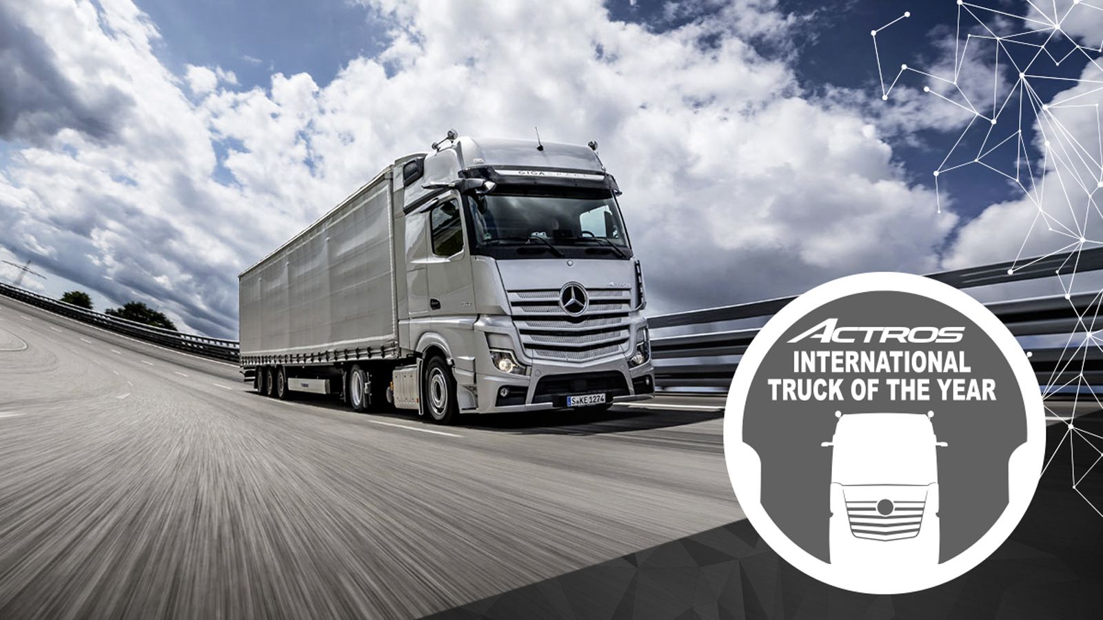 Το Mercedes-Benz Actros απέσπασε για 5η φορά τον τίτλο του «International Truck of the Year».