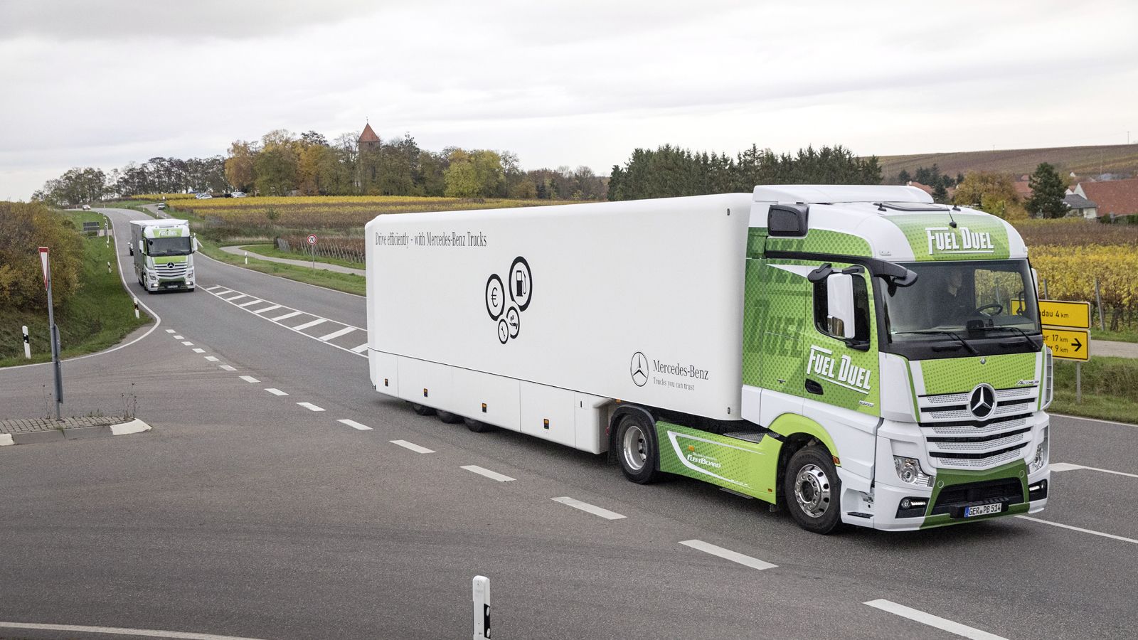 Μέσα στο 2016, η Mercedes-Benz προετοιμάζει μια νέα σειρά «Fuel Duel Tests» με το Actros να εφοδιάζεται με τον νέο πετρελαιοκινητήρα OM 471.