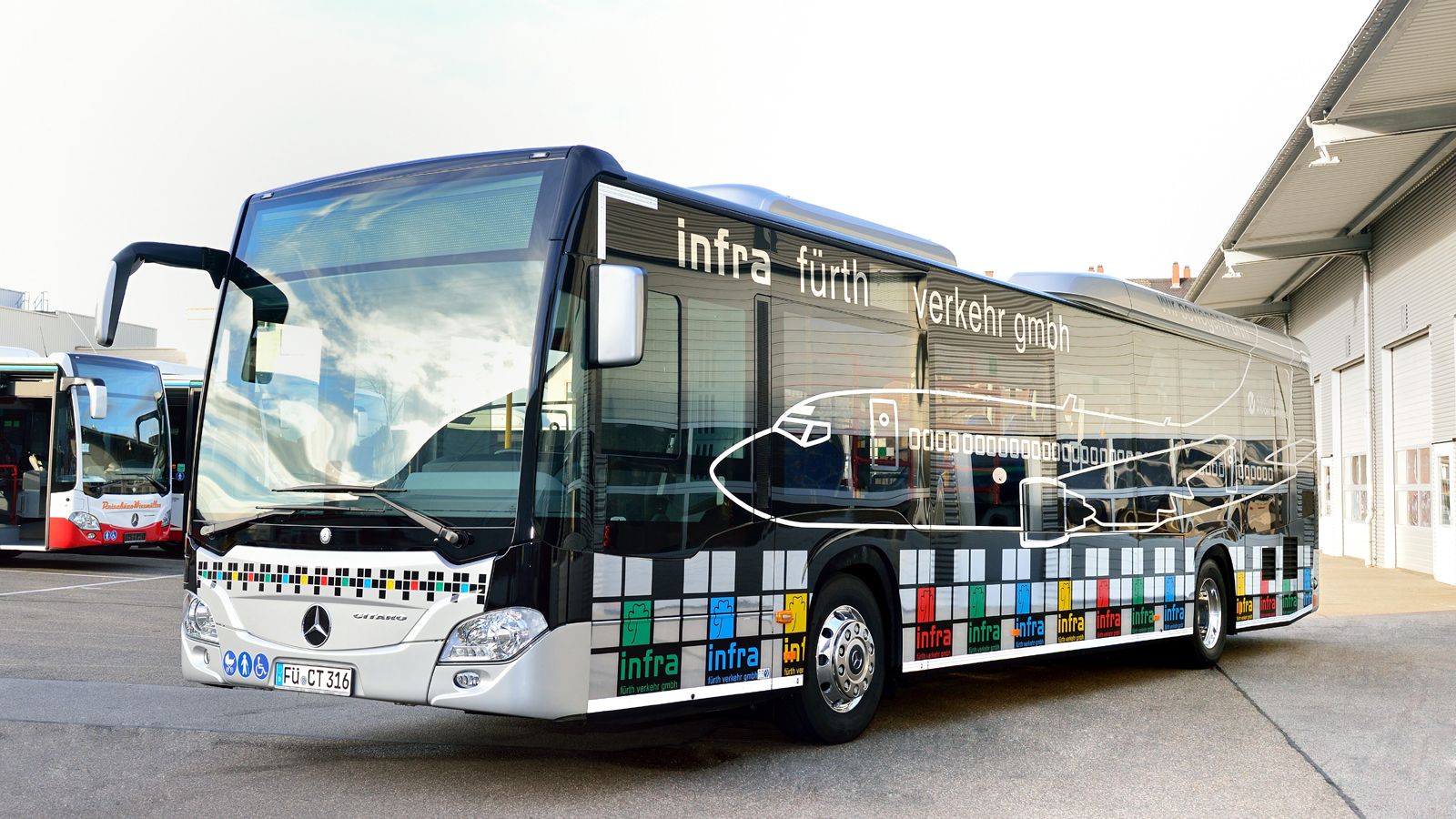 Η εταιρεία indra furth verkehr gmbh απέκτησε πρόσφατα επτά νέα αστικά Mercedes-Benz Citaro με μια ξεχωριστή τεχνολογική καινοτομία.