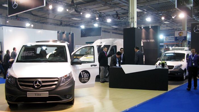 Η Mercedes-Benz παρουσίασε την πληρέστατη γκάμα επαγγελματικών οχημάτων της στην πρόσφατη Food Expo 2015. 