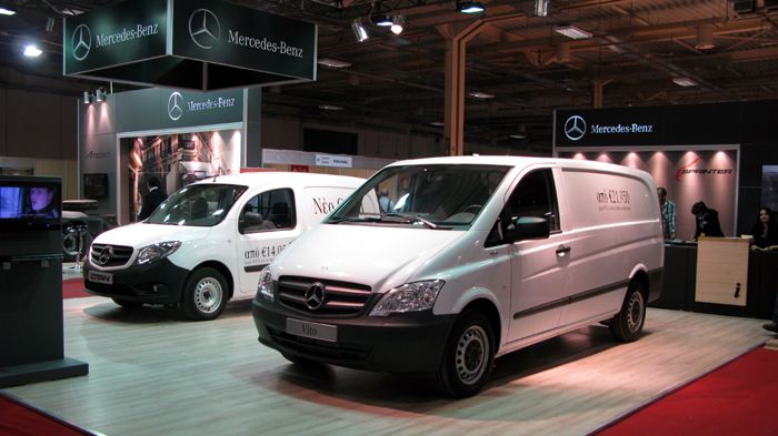 Κατά τη διάρκεια της 2ης Meat Days 2013, η Mercedes-Benz παρουσίασε την εντελώς νέα γκάμα ελαφρών επαγγελματικών της.