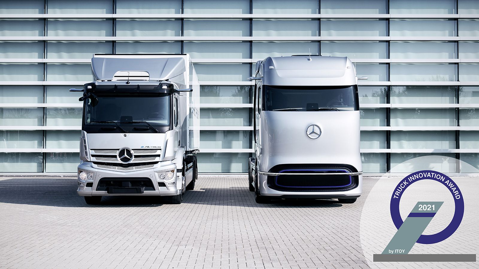 Τα Mercedes-Benz eActros & GenH2 Truck απέσπασαν το βραβείο «Truck Innovation Award 2021». 