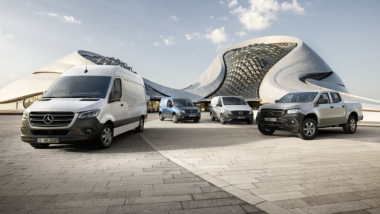 Ετοιμοπαράδοτα επαγγελματικά Mercedes-Benz