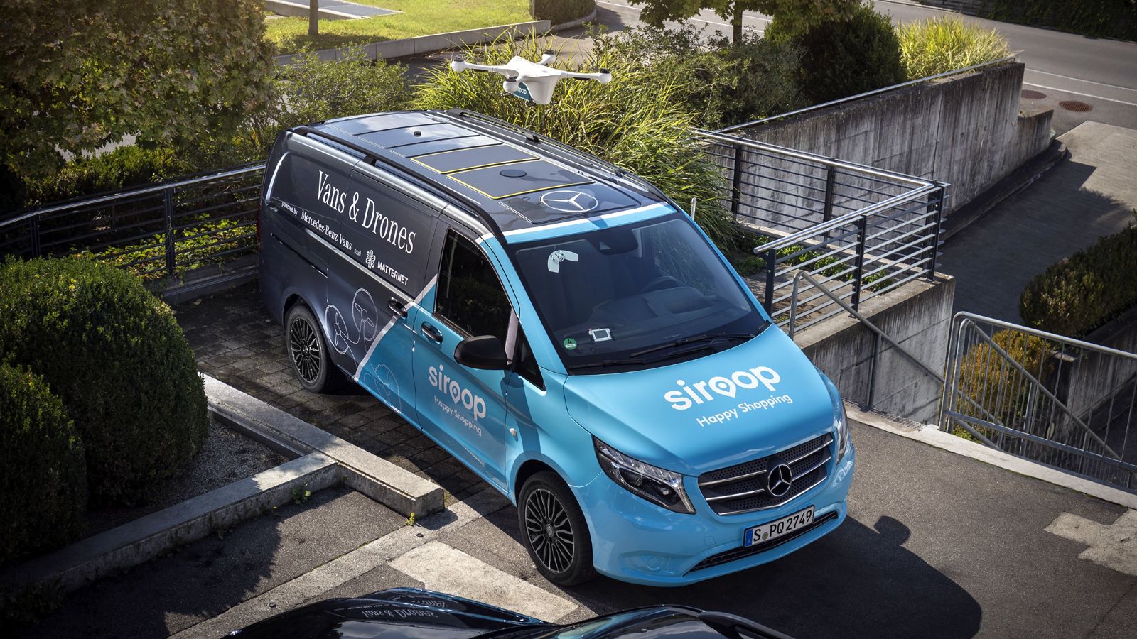 Με απόλυτη επιτυχία ολοκληρώθηκε το πρόγραμμα συνδυασμένων αστικών διανομών προϊόντων με τη χρήση drones από τη Mercedes-Benz Vans στη Ζυρίχη.
