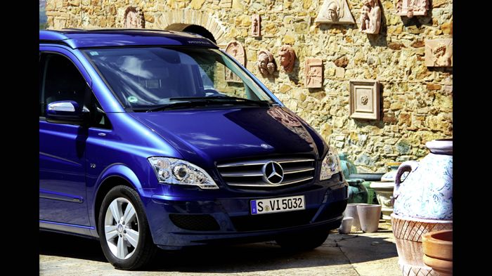 Σημαντικές αλλαγές προκειμένου να προστατεύει καλύτερα τους πεζούς αναμένεται να υποστεί η σχεδίαση του Mercedes-Benz Viano (στη φωτό το υπάρχον μοντέ