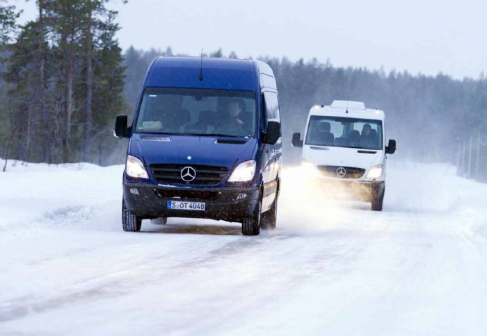Μεταξύ των νέων στοιχείων που θα φέρει το αναβαθμισμένο Mercedes-Benz Sprinter είναι και το αυτόματο κιβώτιο ταχυτήτων 7G-Tronic.