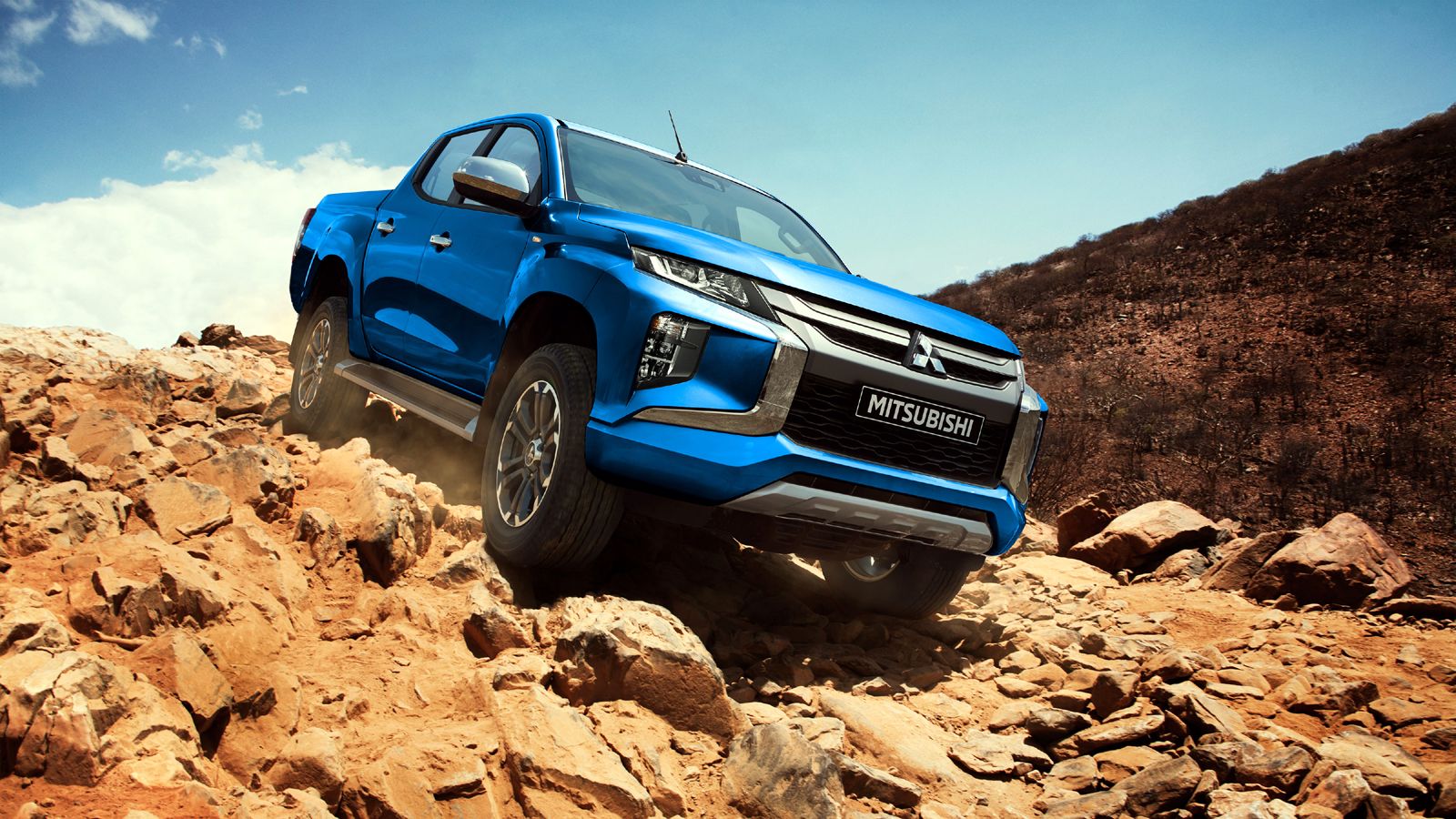 ¶κρως δυναμική και πλούσια εξοπλισμένη η νέα έκδοση «Trojan» του Mitsubishi L200.