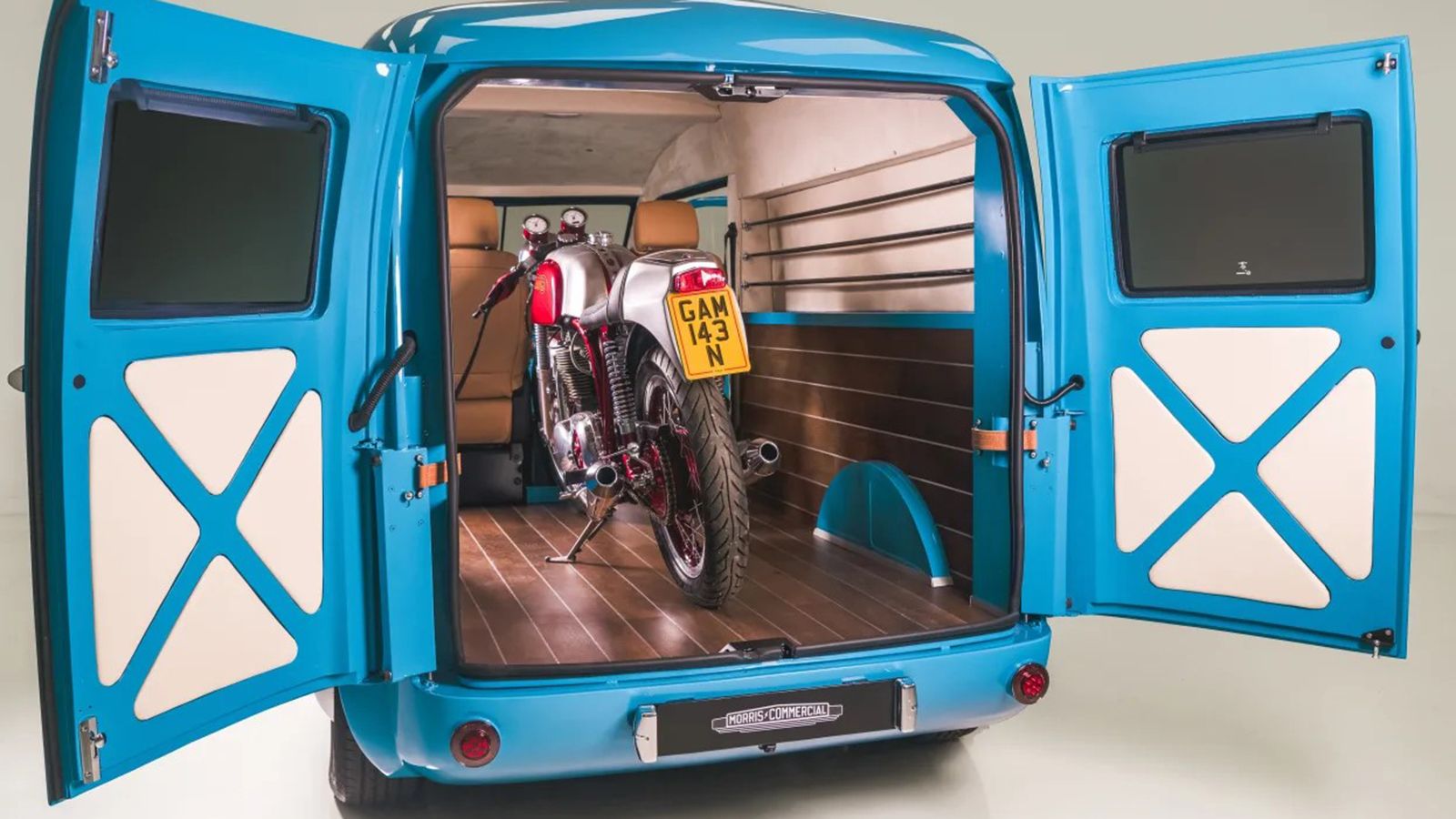 Morris JE Electric Van: χώρος φόρτωσης