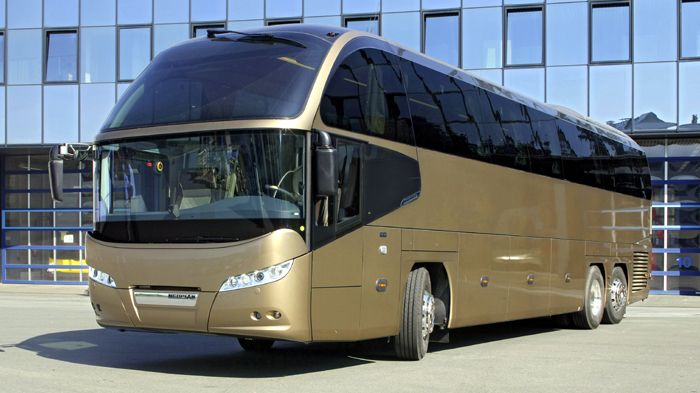 Το Neoplan Cityliner θα παρουσιαστεί με ένα αναβαθμισμένο πακέτο εξοπλισμού άνεσης και ασφάλειας.