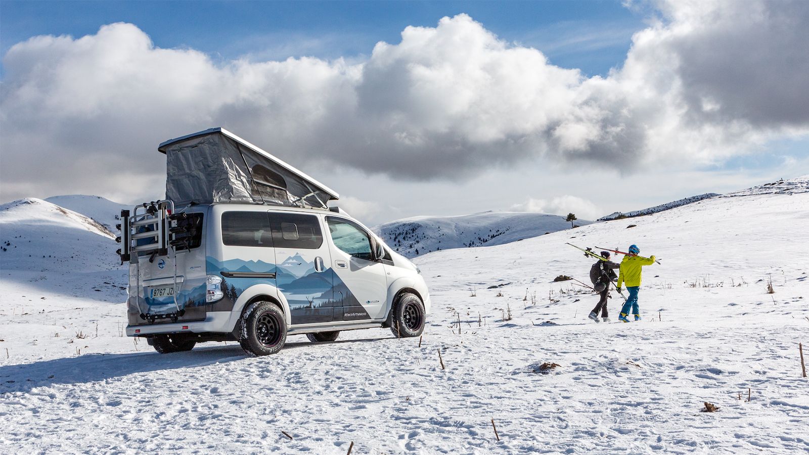 Το Nissan e-NV200 Winter Camper Concept συνδυάζει τον περιπετειώδη χαρακτήρα με την οικολογική συνείδηση.