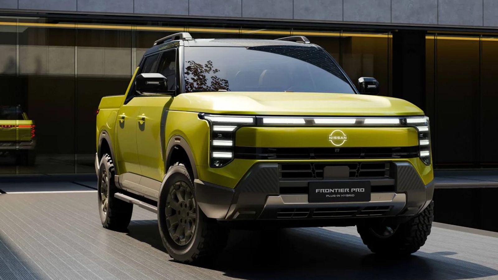 Nissan Frontier Pro Pick-Up: στατικό, εμπρός όψη