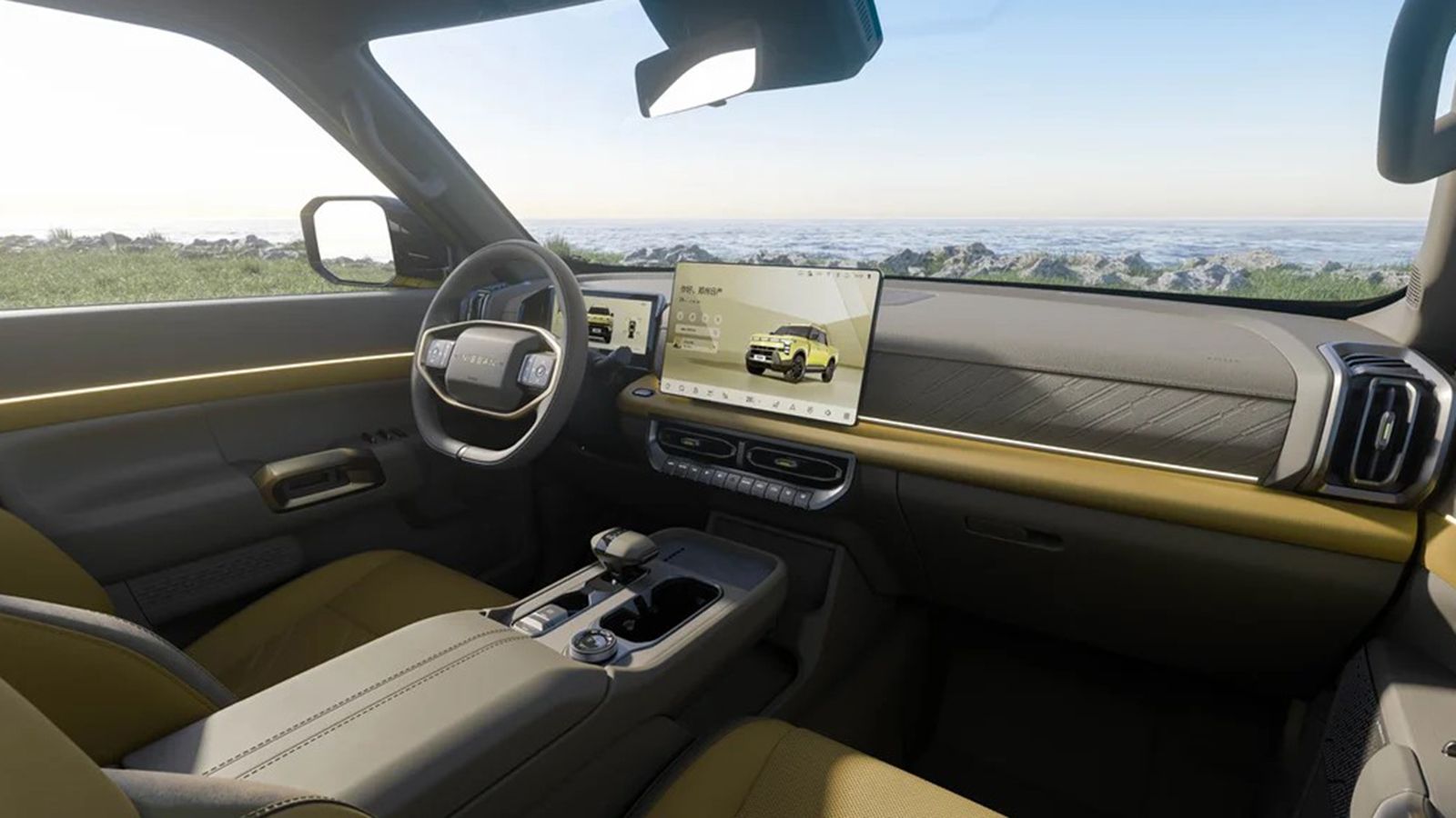 Nissan Navara Pro Pick-Up: εσωτερικός διάκοσμος καμπίνας επιβατών