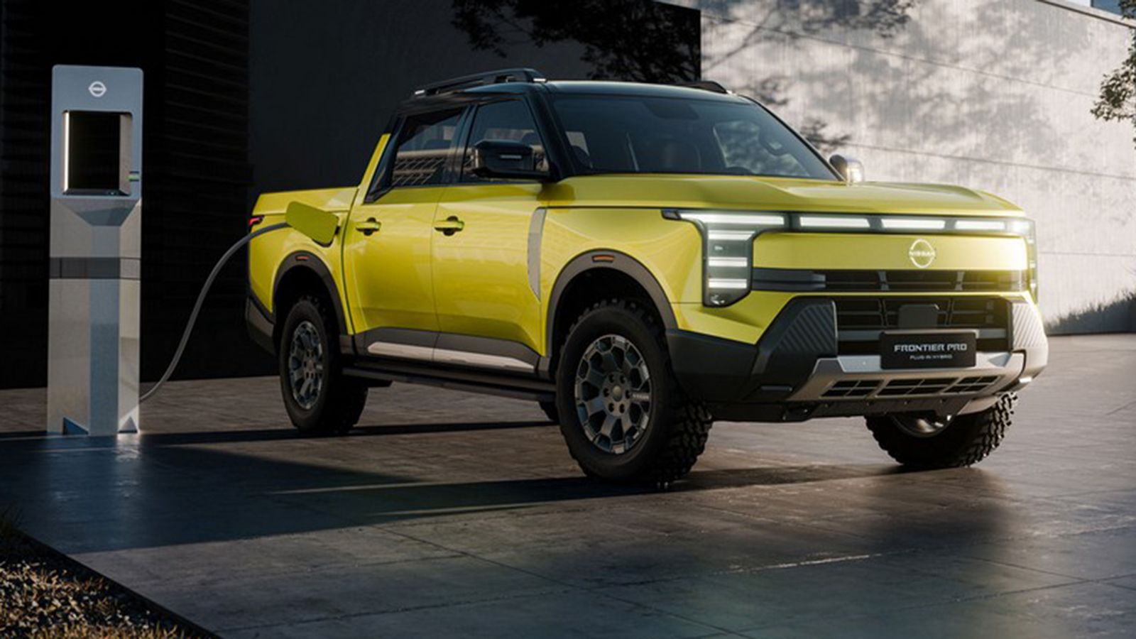 To νέο Frontier Pro είναι το 1ο Plug-In Hybrid Pick-Up στην ιστορία της Nissan.