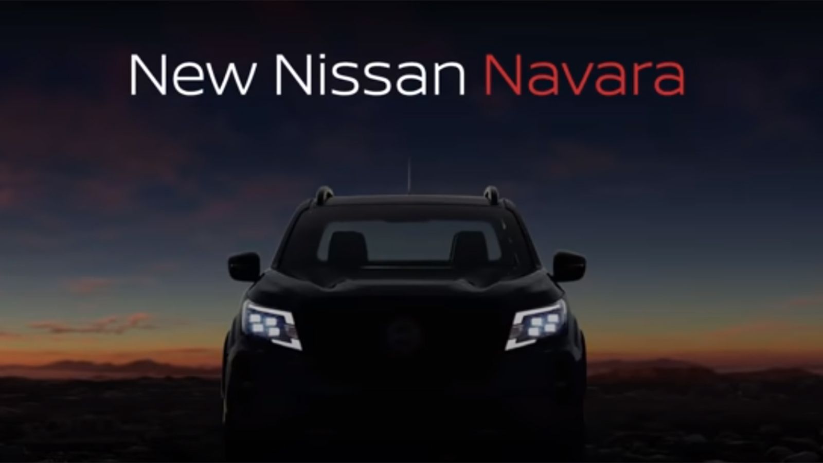 Το νέο Nissan Navara αποκαλύπτεται! (+vid)