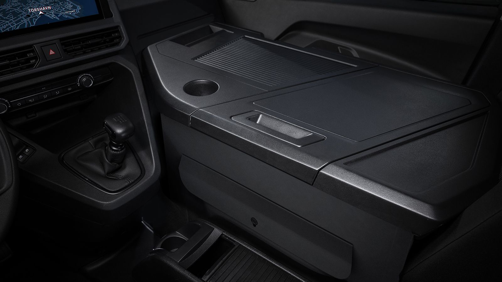Opel Combo Start: εσωτερικό καμπίνας, Moduconsole, αποθηκευτικοί χώροι, οργάνωση