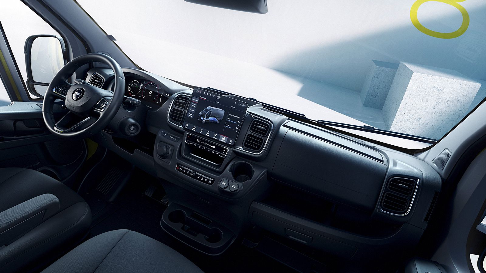 Opel Movano εσωτερικό
