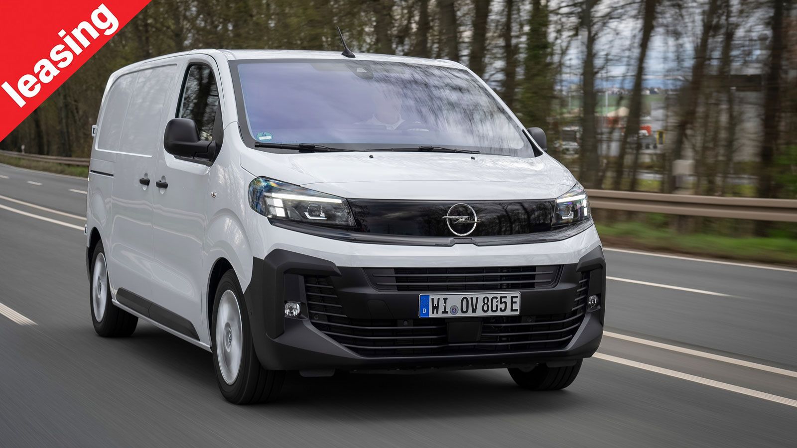 Opel Vivaro Van: σε κίνηση, εμπρός όψη