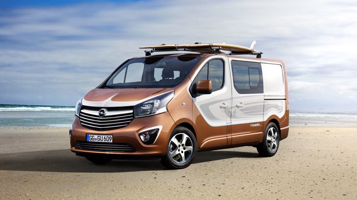 Μια πρωτότυπη έκδοση του Vivaro με την ονομασία «Surf Concept» παρουσιάζει η Opel στην 66η Διεθνή Έκθεση Αυτοκινήτου της Φρανκφούρτης. 